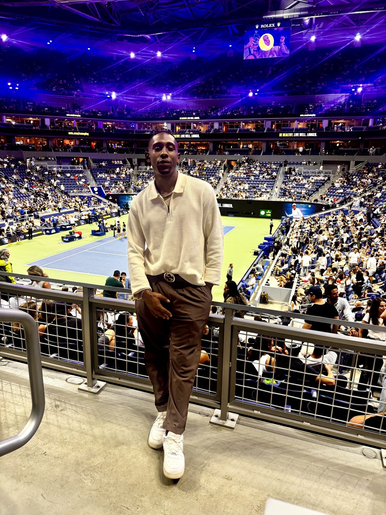 Courtside at the US Open